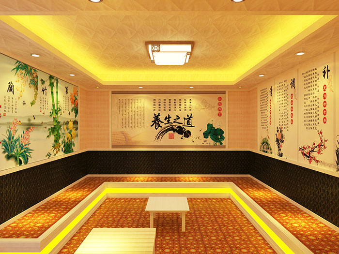 托瑪琳家用汗蒸房裝修富麗堂皇更上檔次，身份的象征