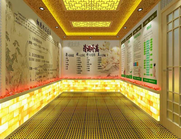 家用鹽蒸房-其實家庭并不適合承建鹽療房[天道汗蒸]