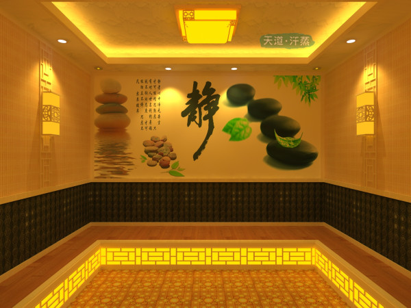 小型家用汗蒸房效果圖不要錢但業(yè)主也需要尊重設(shè)計及成本[天道汗蒸]