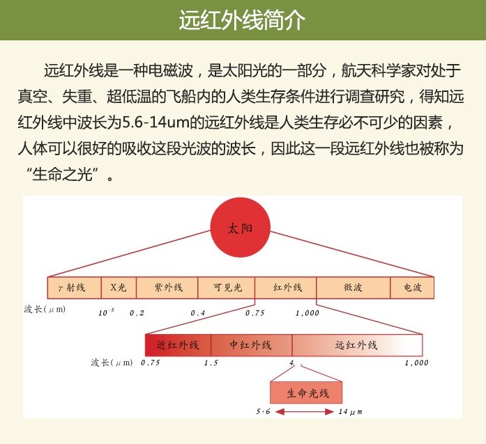 遠(yuǎn)紅外線的簡介