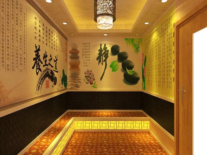 家用汗蒸房效果圖