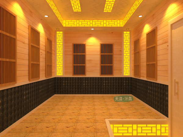 家用汗蒸房效果圖