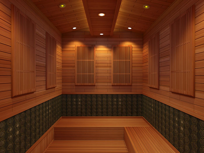 家用鐵杉木汗蒸房