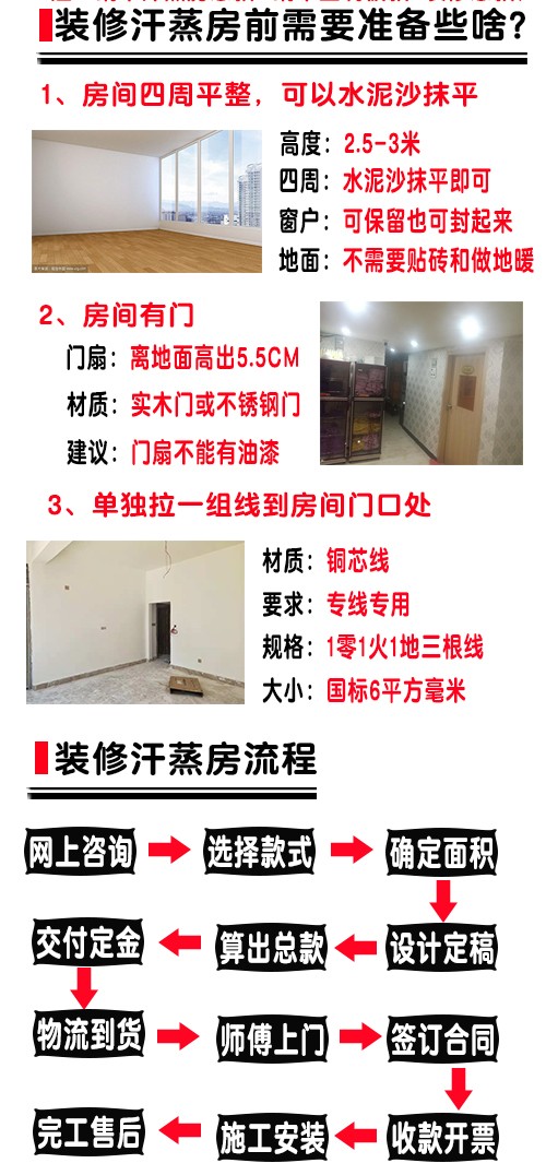 網(wǎng)上訂購家用汗蒸房的流程