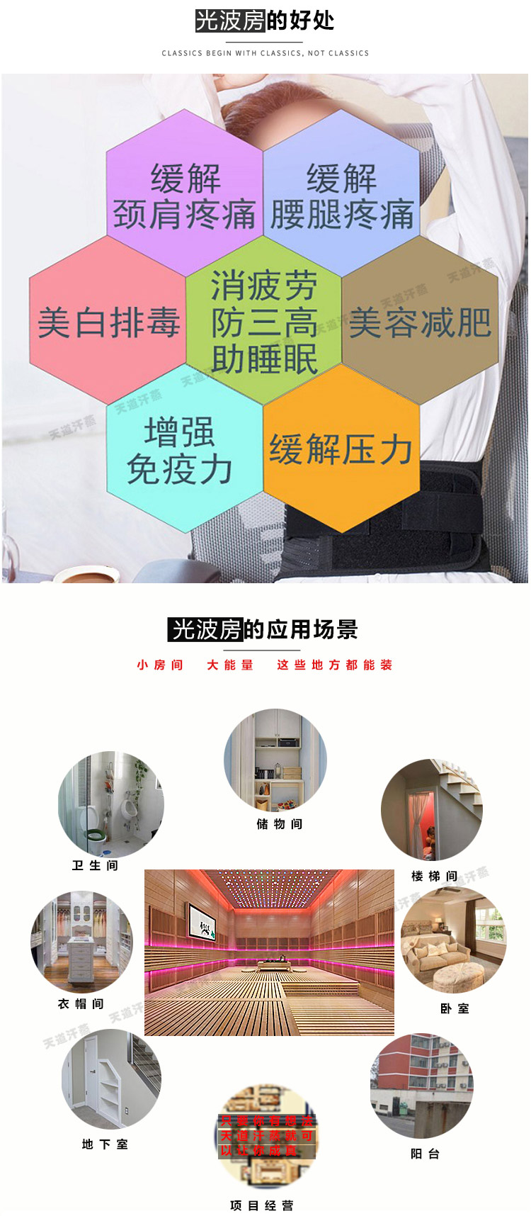 安裝一間家庭光波汗蒸房的好處