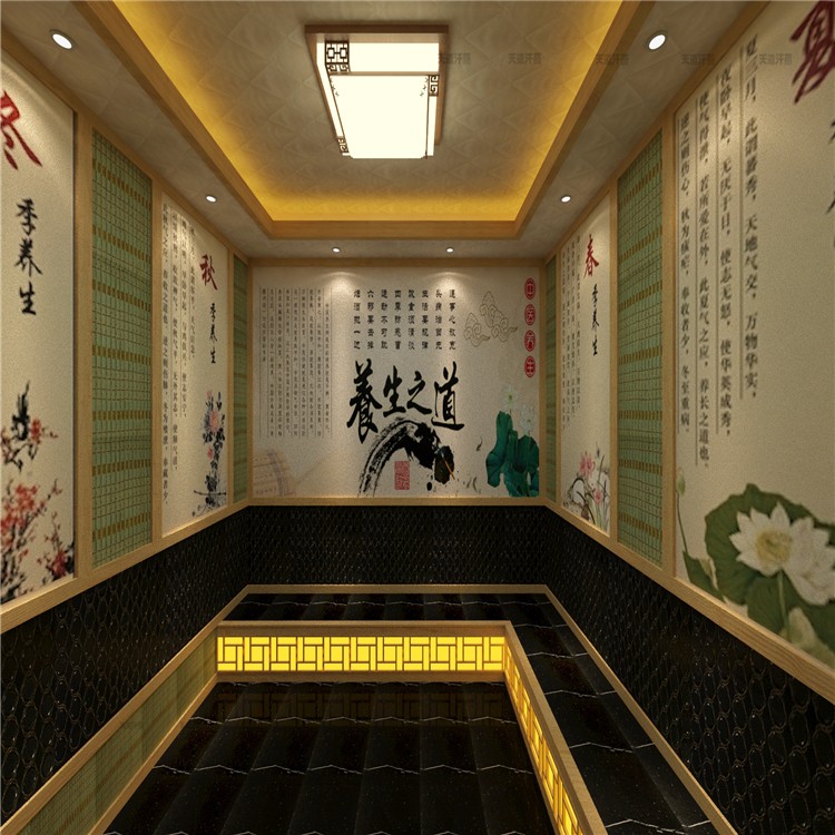 安然納米砭石汗蒸房裝修