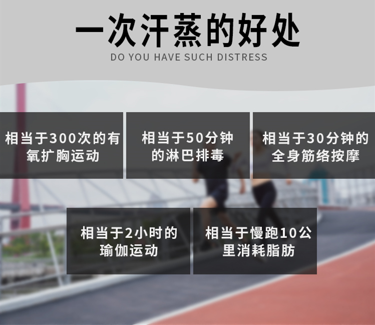 一個人家用汗蒸房一次汗蒸的好處