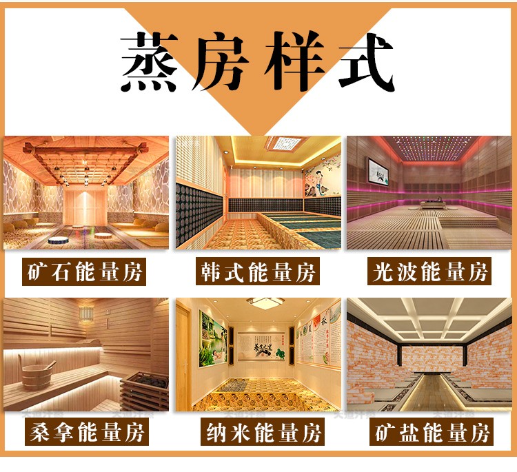5平方家庭汗蒸房款式可定制
