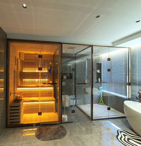桑拿淋浴一體房