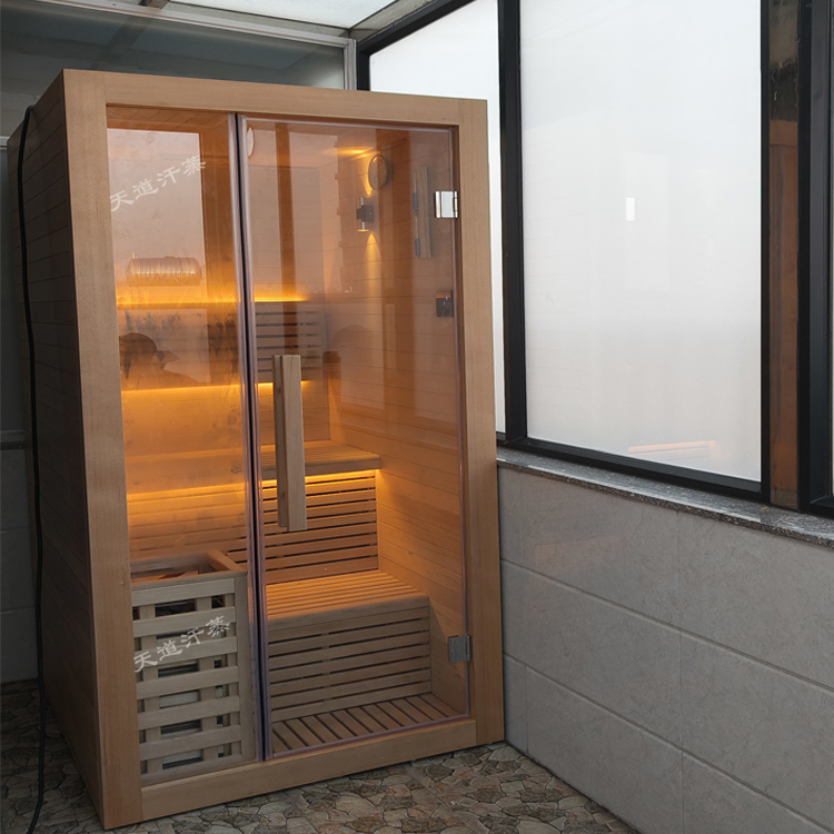 廣州家用桑拿房廠家安裝在陽(yáng)臺(tái)案例